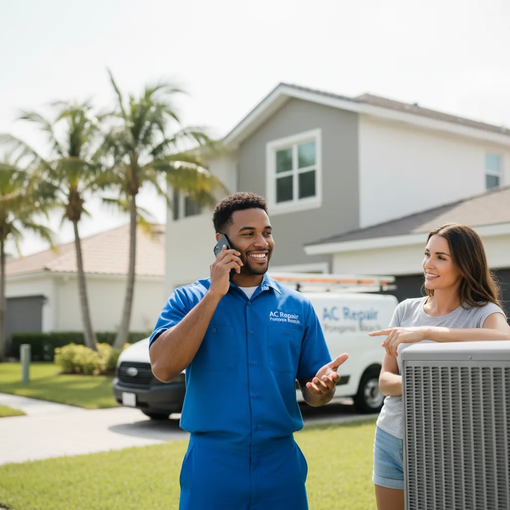 AC Repair Pompano Beach customer support in Trego